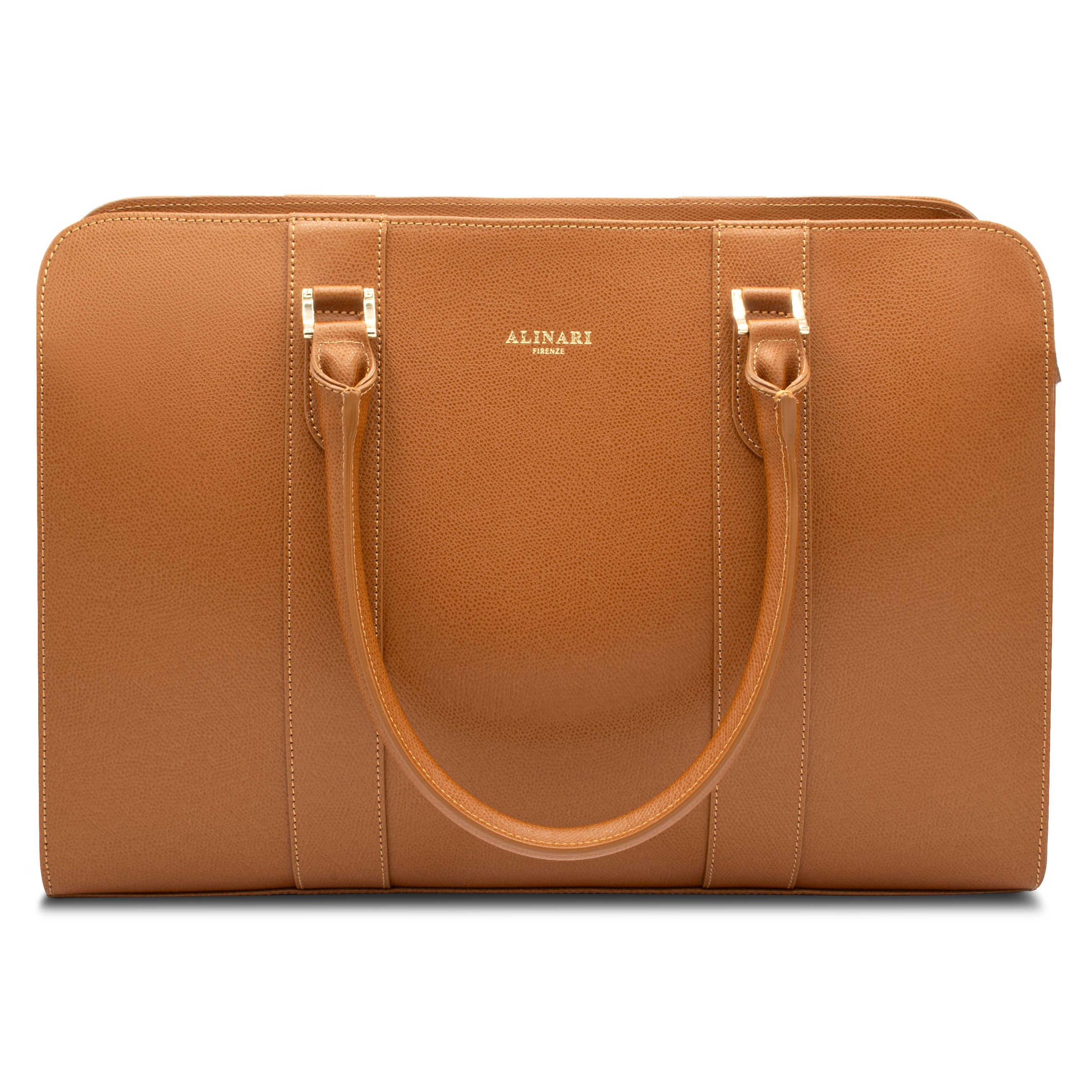 Alinari Tote Bag Camel - Alinari Firenze