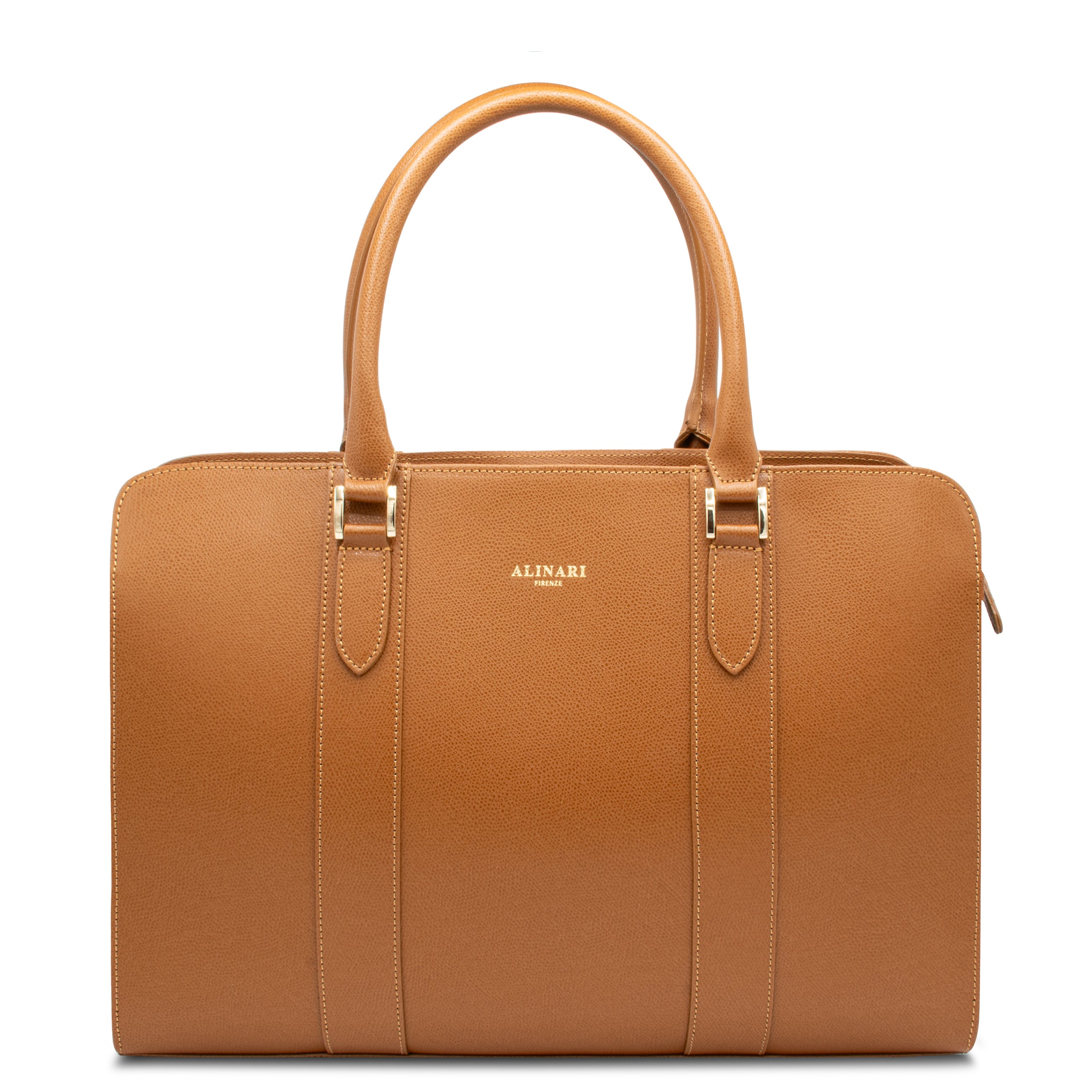 Alinari Tote Bag Camel - Alinari Firenze