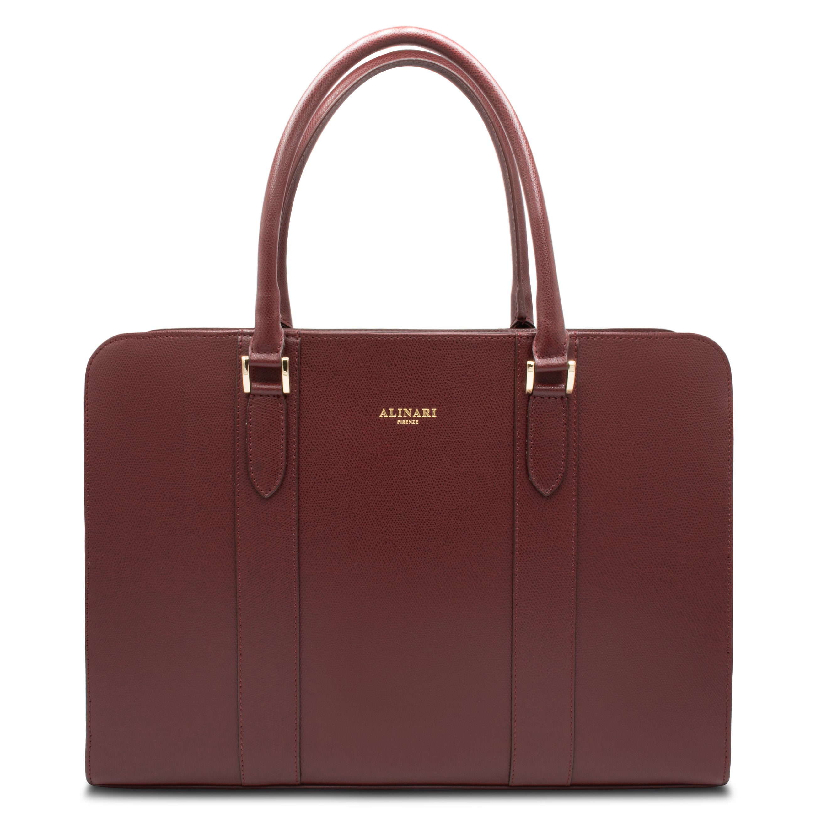 Alinari Tote Bag Burgundy - Alinari Firenze