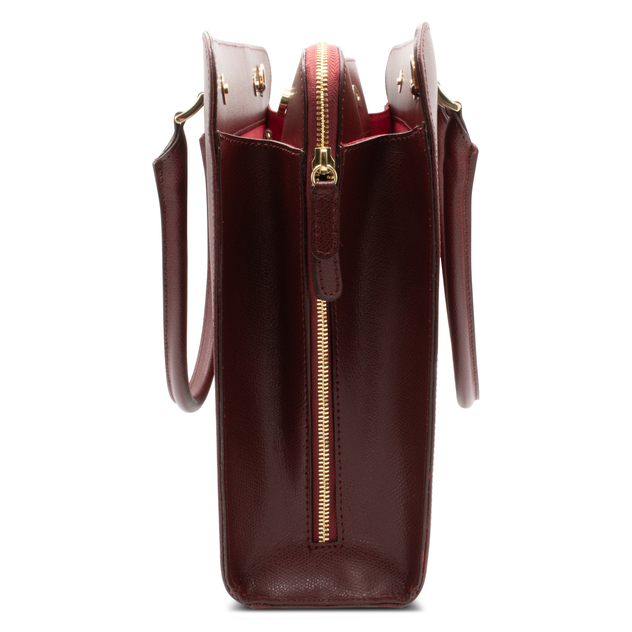 Alinari Tote Bag Burgundy - Alinari Firenze