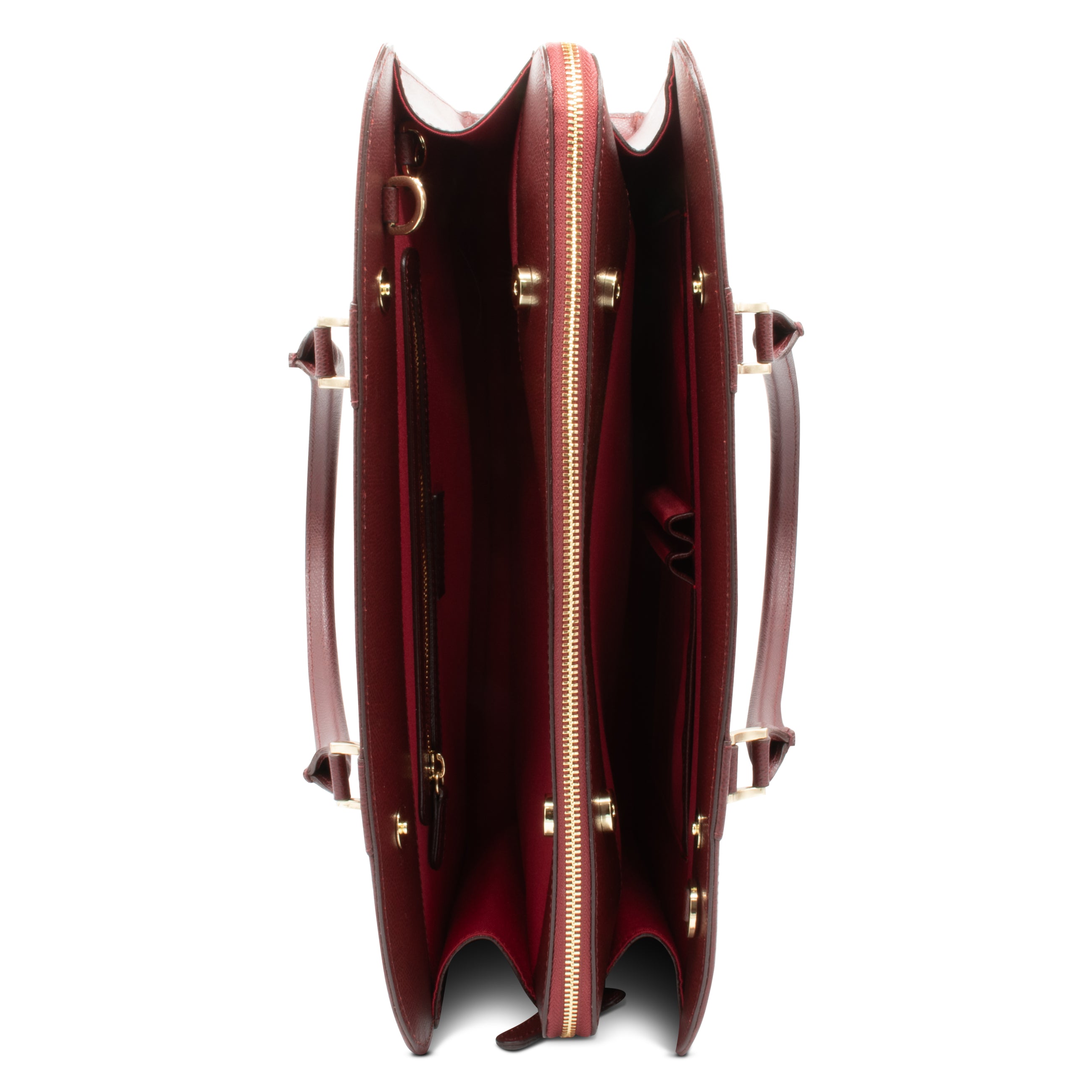 Alinari Tote Bag Burgundy - Alinari Firenze