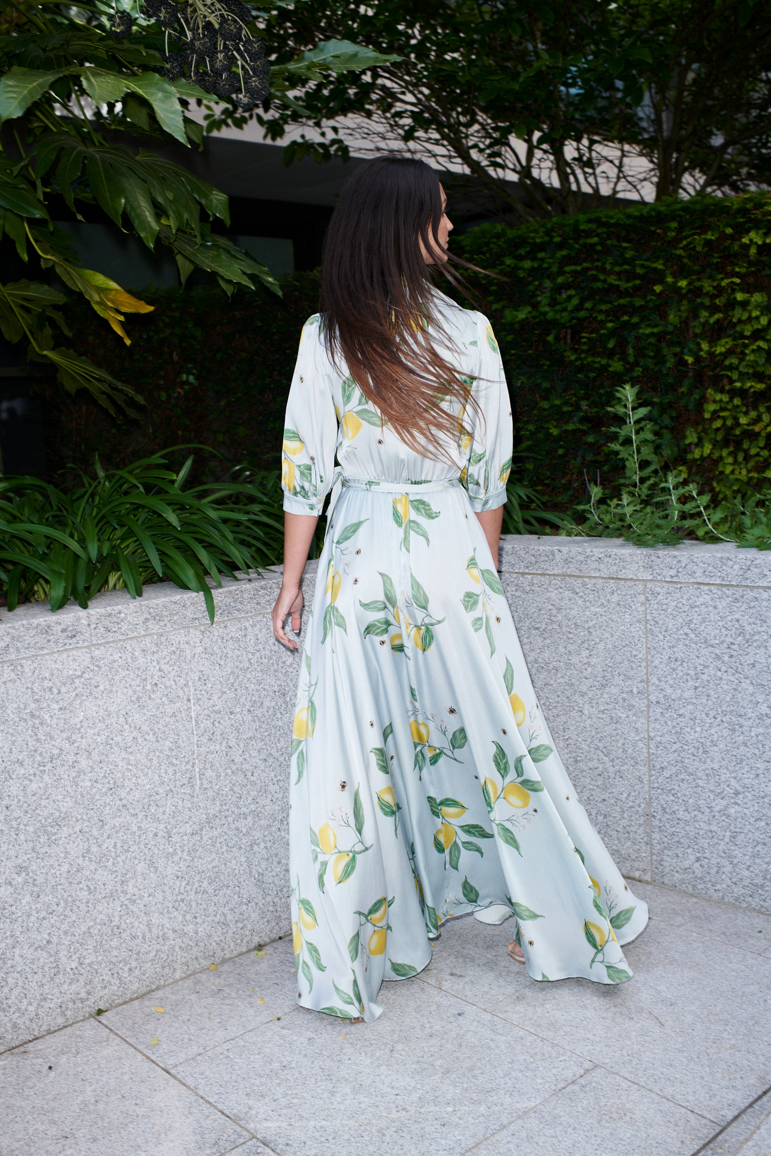 Giulia Silk Dress - Alinari Firenze