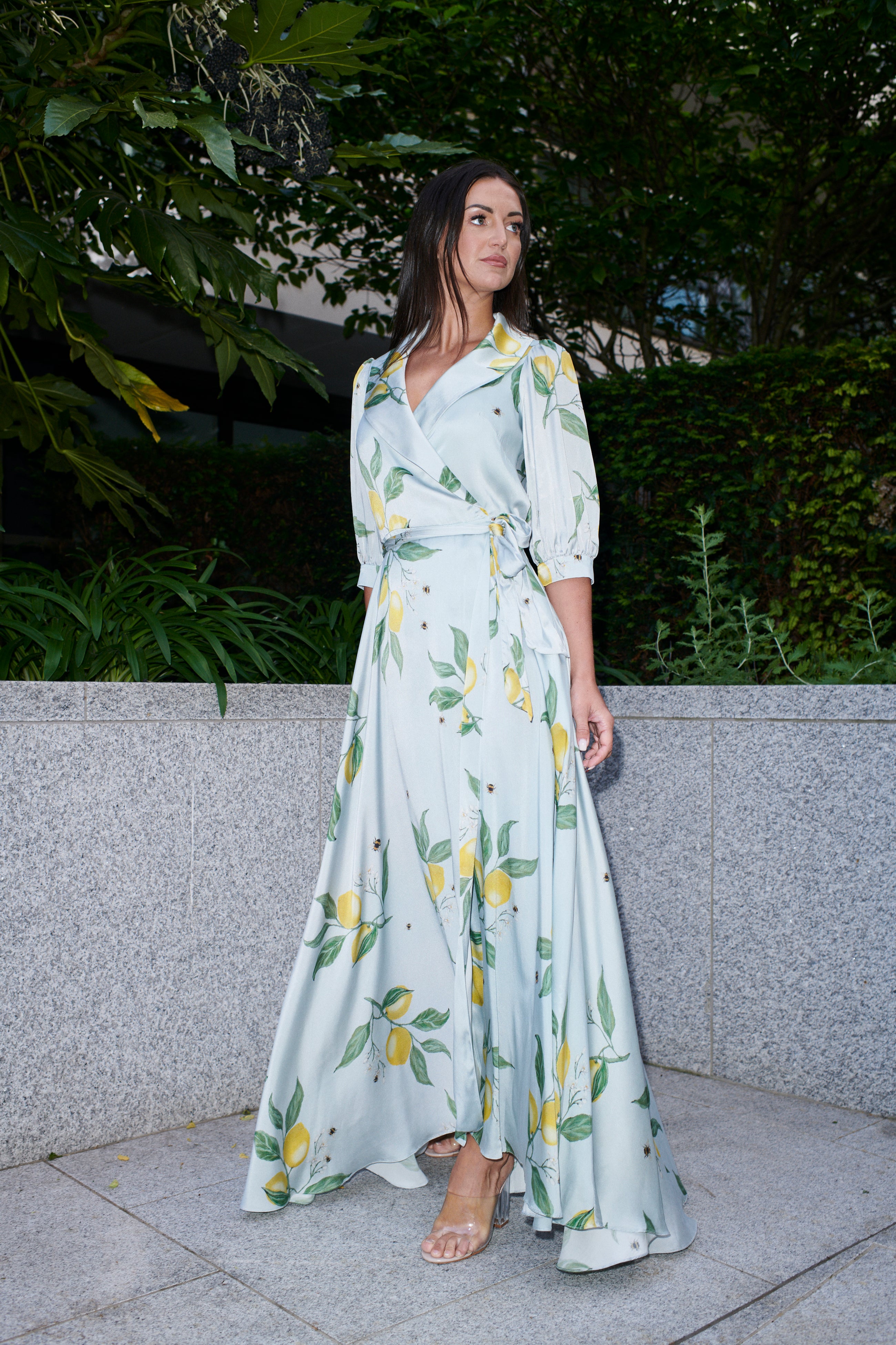 Giulia Silk Dress - Alinari Firenze