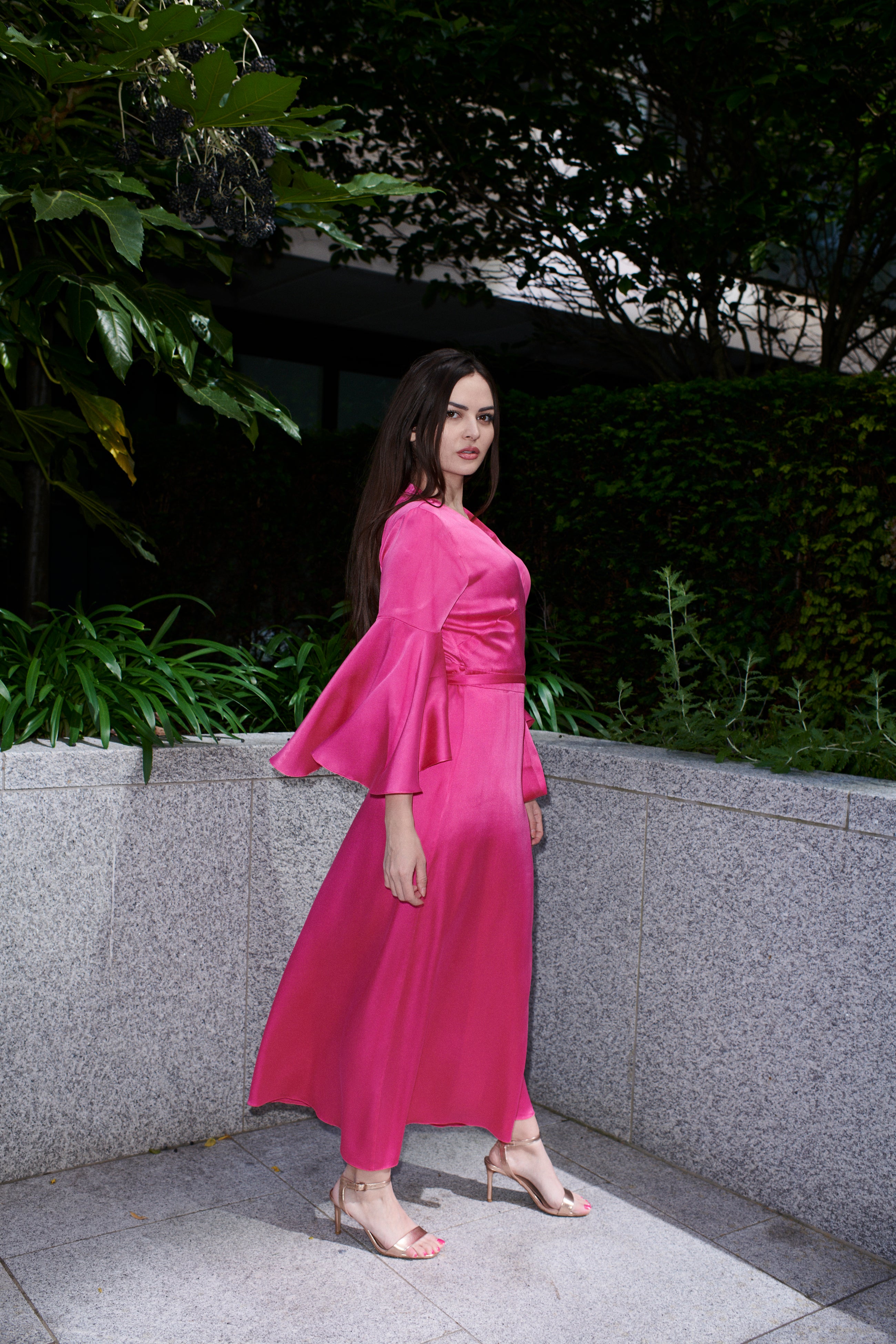 Luna Silk Dress - Alinari Firenze