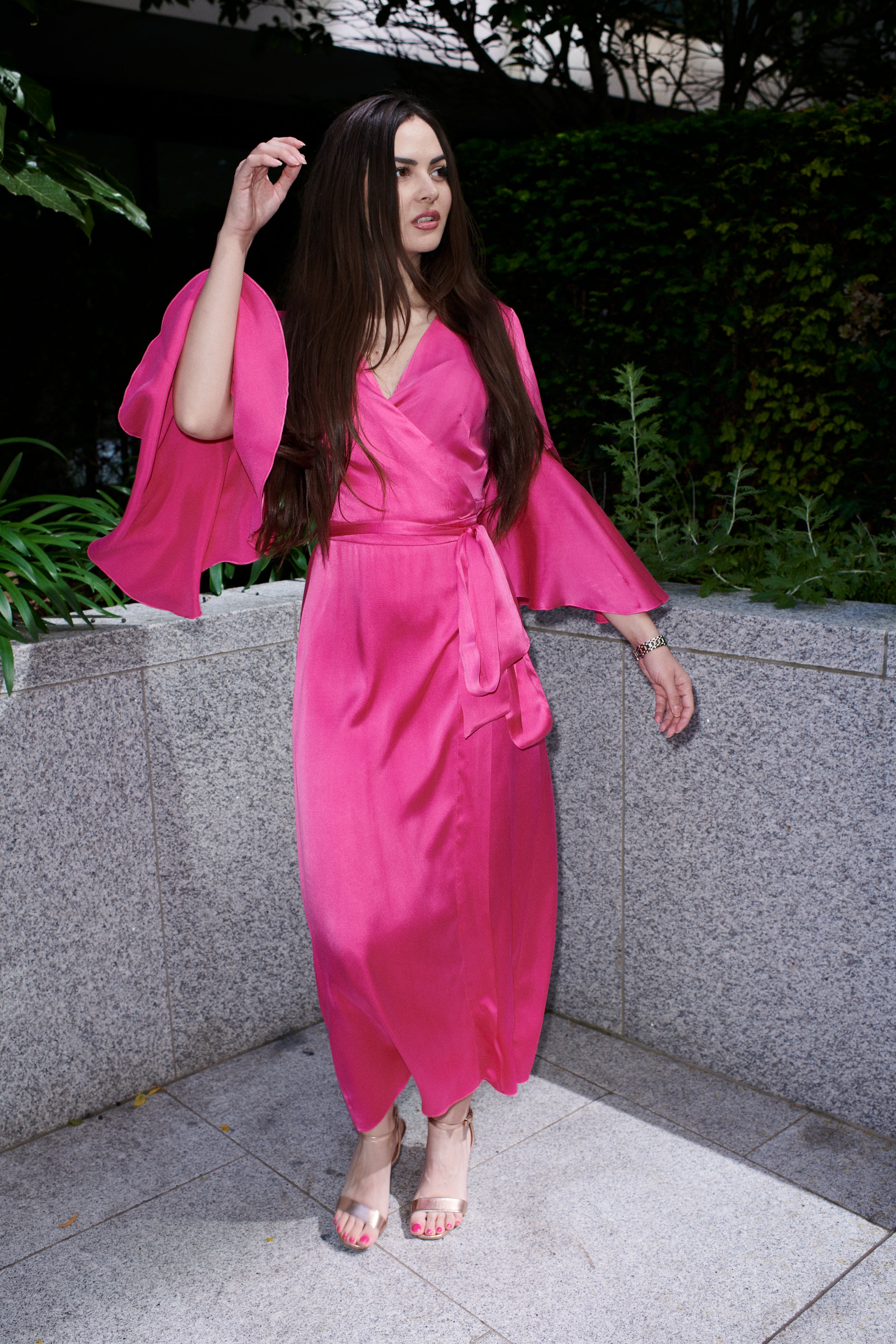 Luna Silk Dress - Alinari Firenze