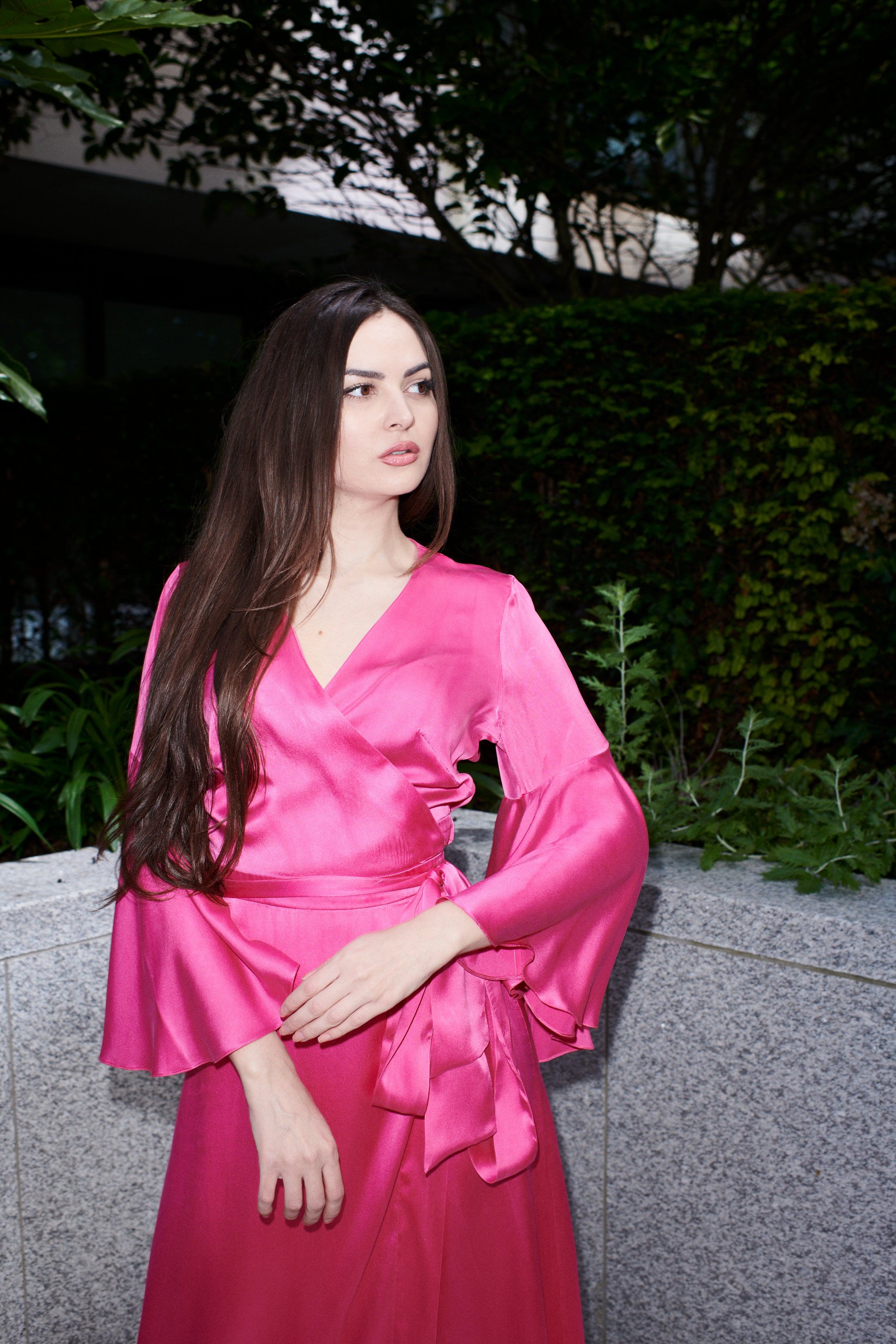 Luna Silk Dress - Alinari Firenze