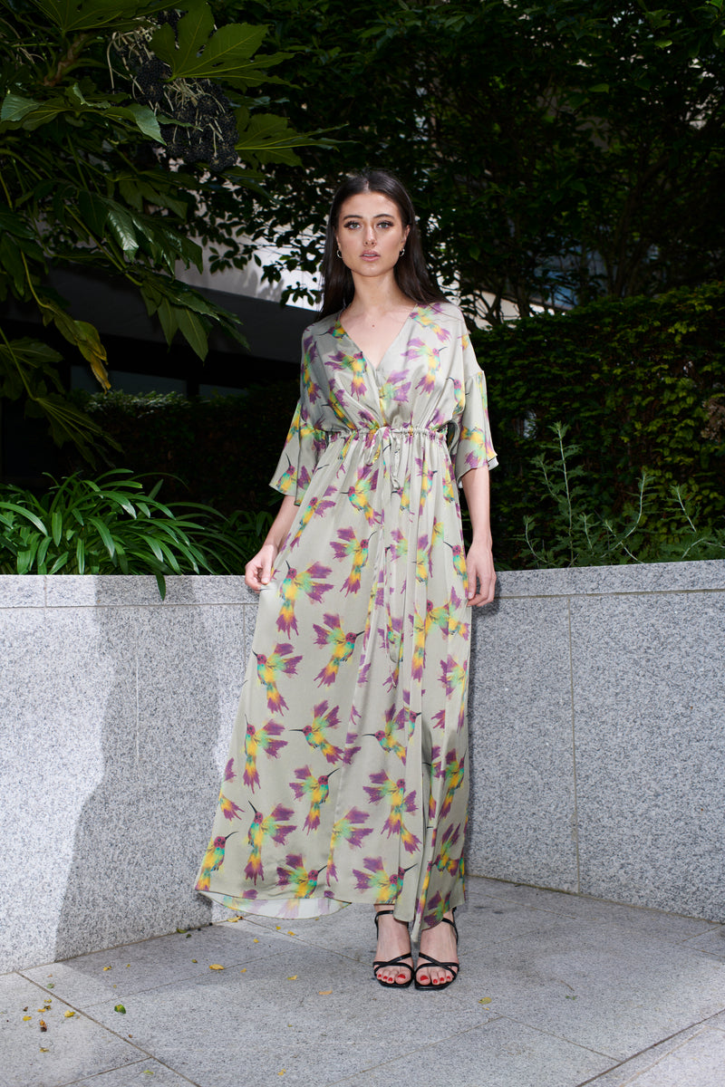 Caterina Silk Dress - Alinari Firenze