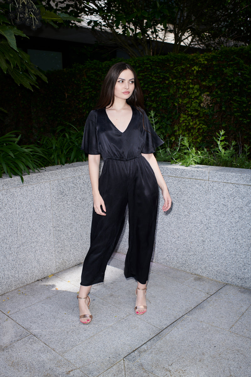 Vittoria Silk Jumpsuit - Alinari Firenze