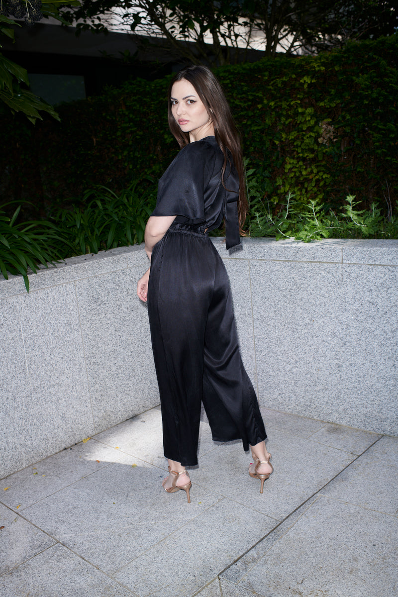 Vittoria Silk Jumpsuit - Alinari Firenze