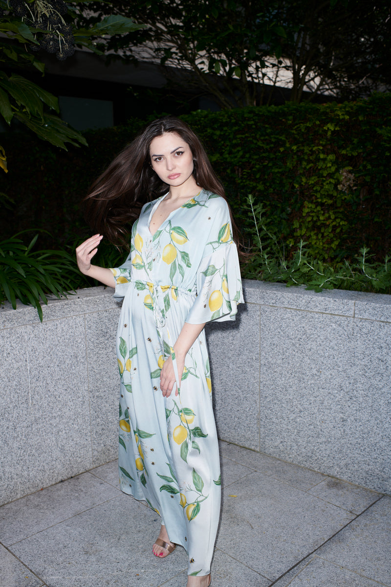 Ludovica Silk Dress - Alinari Firenze