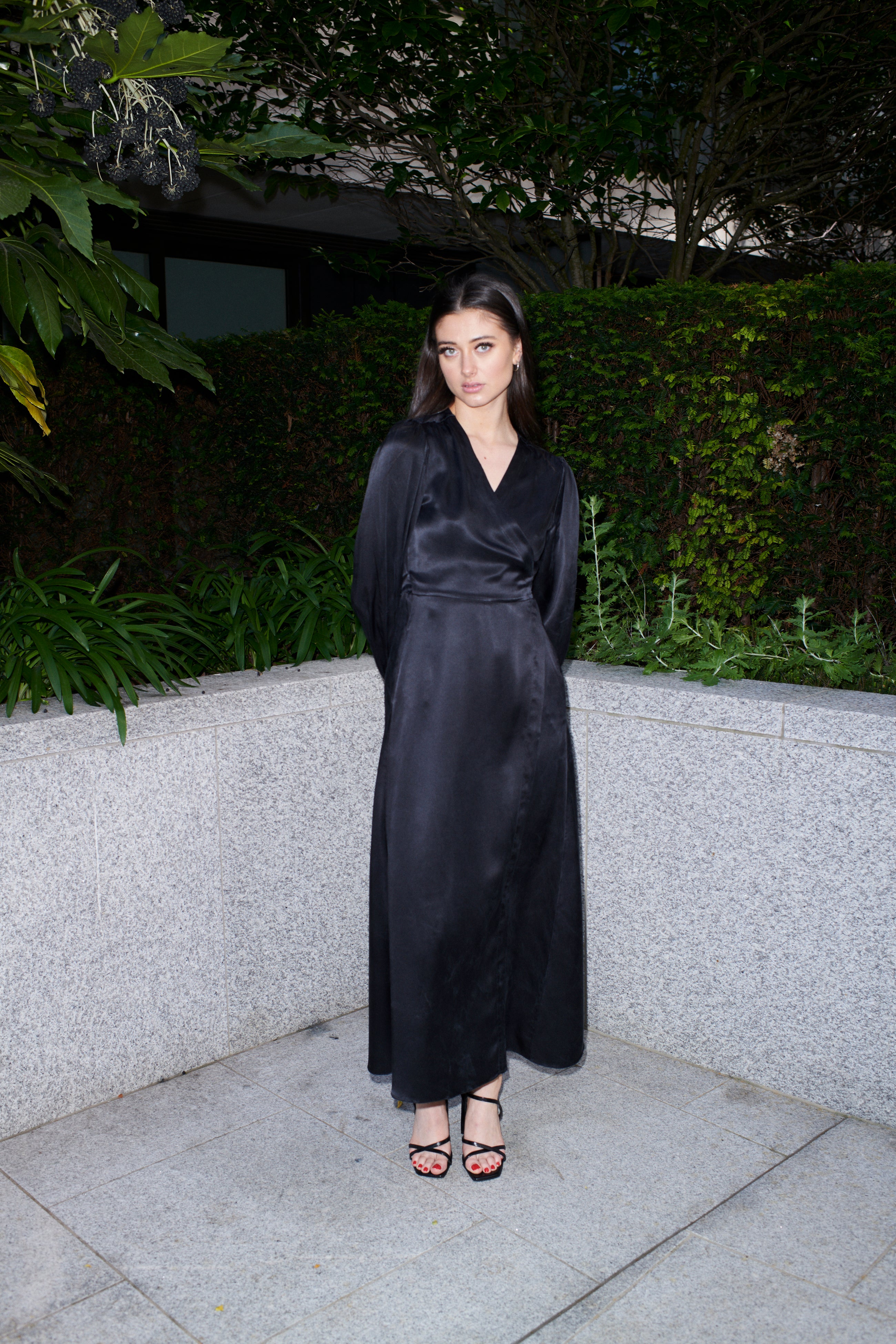 Beatrice Silk Dress - Alinari Firenze