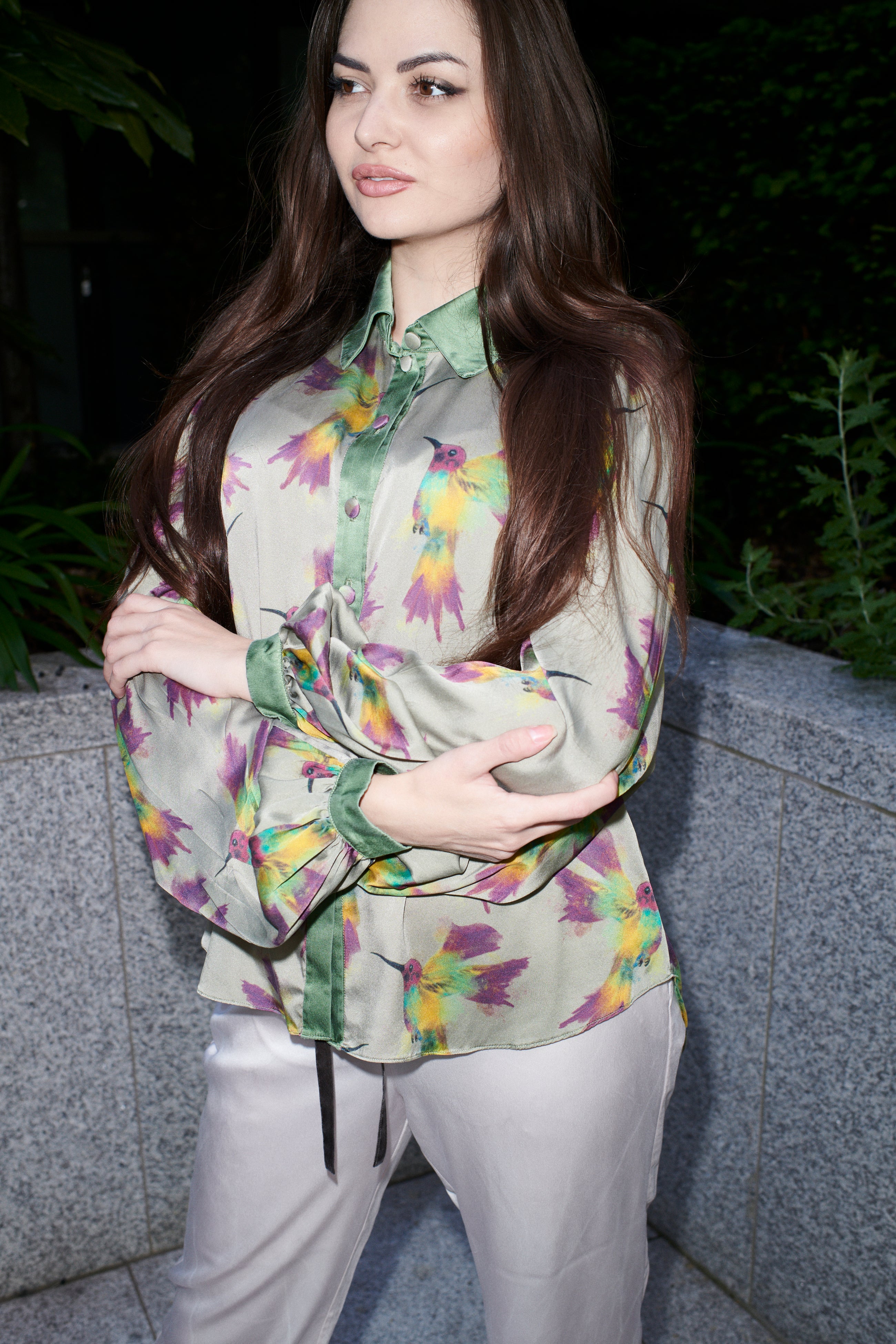 Serena Silk Blouse - Alinari Firenze