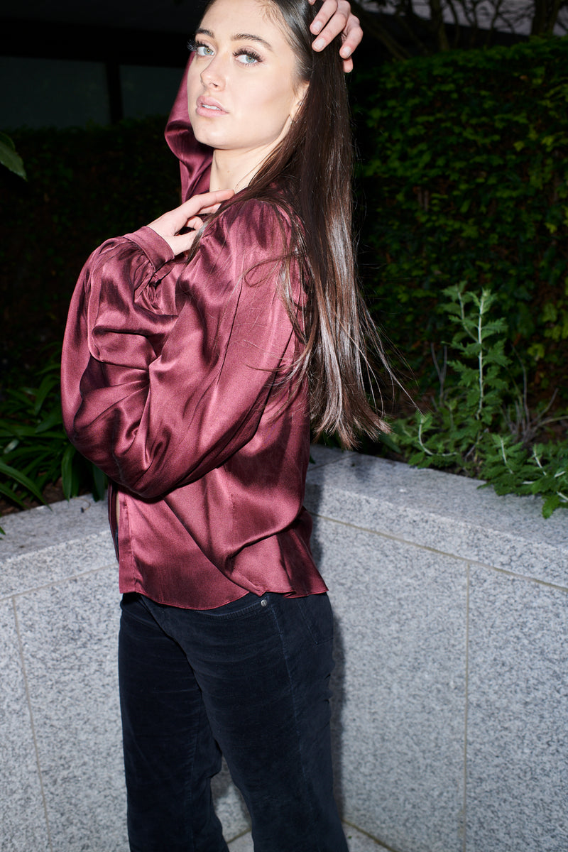 Isotta Silk Blouse - Alinari Firenze
