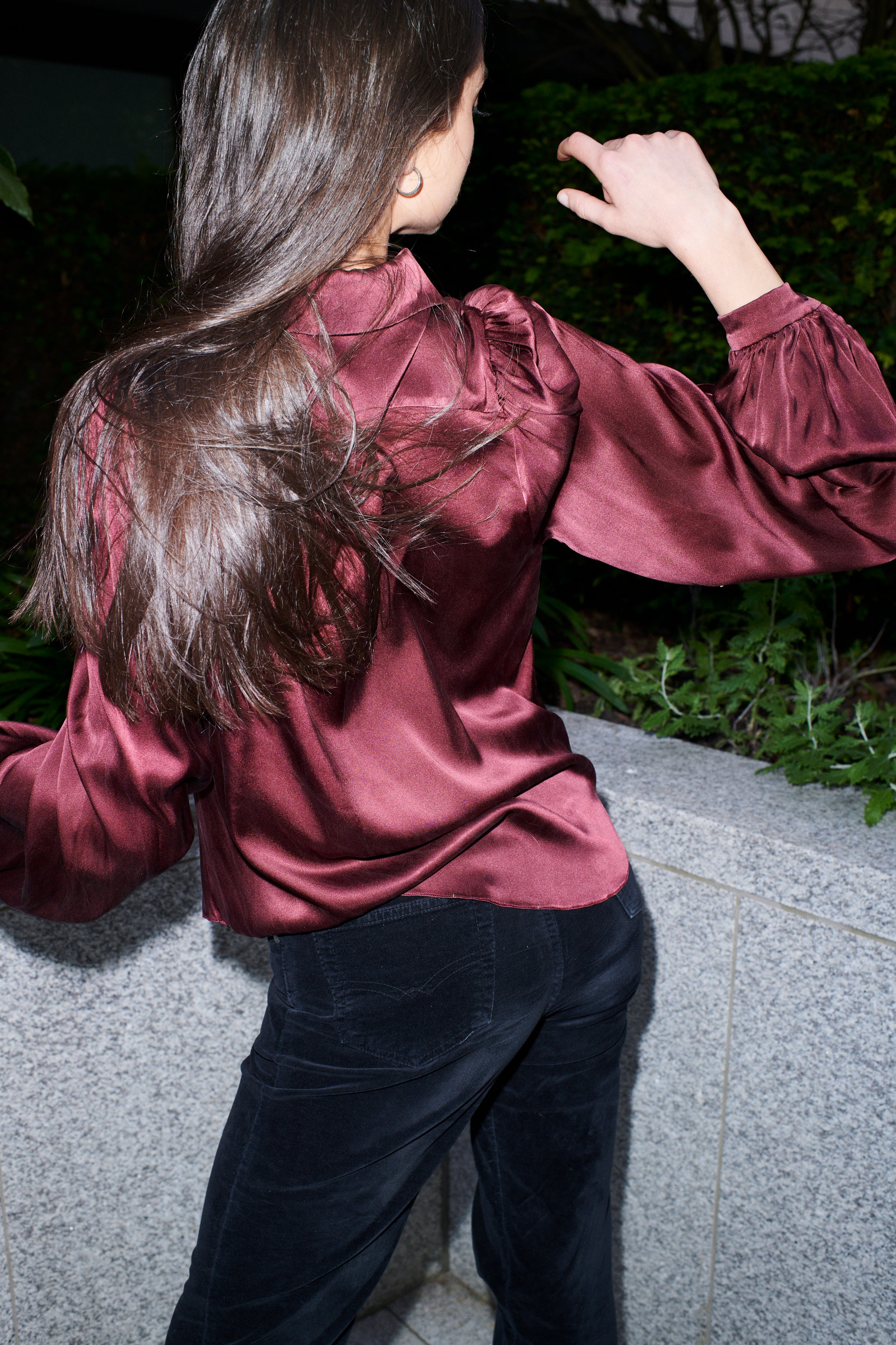 Isotta Silk Blouse - Alinari Firenze