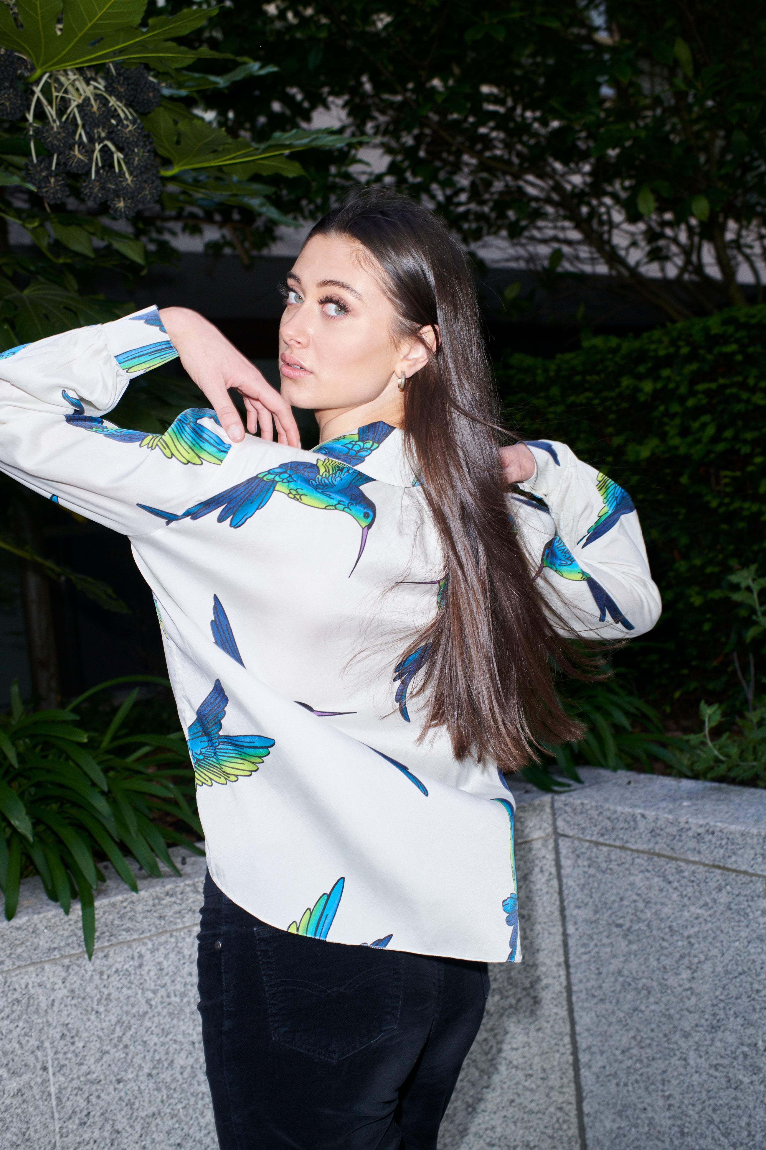 Giorgia Silk Blouse - Alinari Firenze