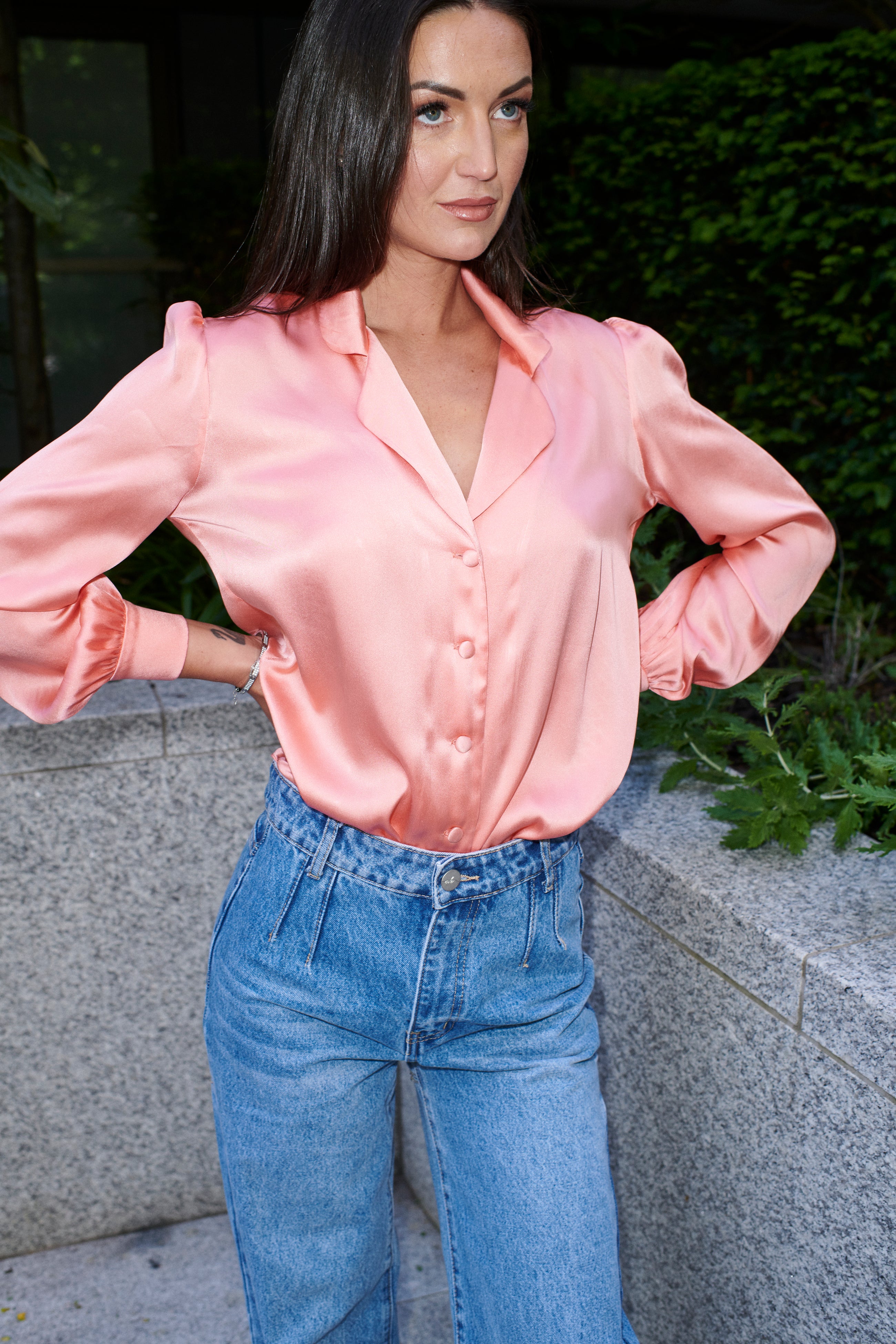 Rachele Silk Blouse - Alinari Firenze