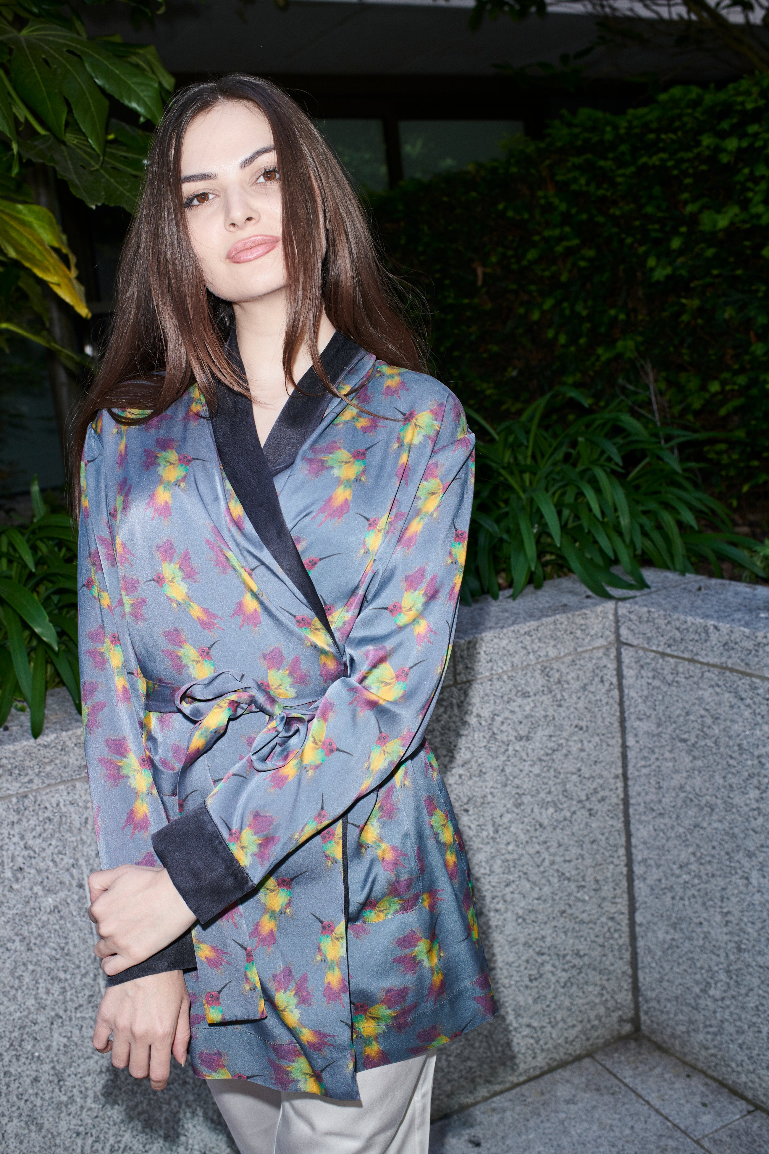 Ornella Wrap Blouse - Alinari Firenze