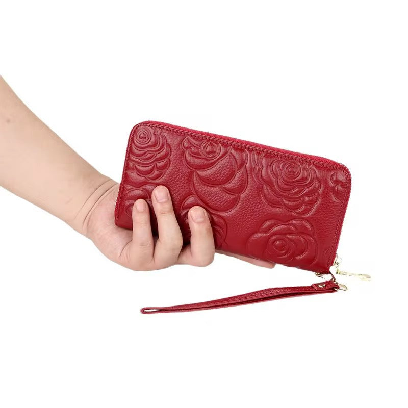 Elegant Leather Wallet - Alinari Firenze
