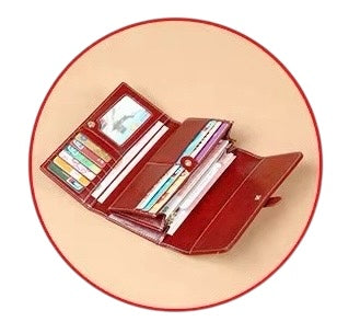 Classic Oil-Wax Leather Wallet - Alinari Firenze