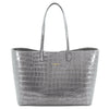 Maxime Croco Tote Grey