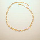 Blue & Gold Charm Layered Necklace Set - Alinari Firenze