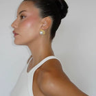 Marina Pearl Stud Earrings - Alinari Firenze