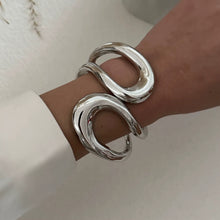 Sculptural Statement Cuff Bracelet - Alinari Firenze