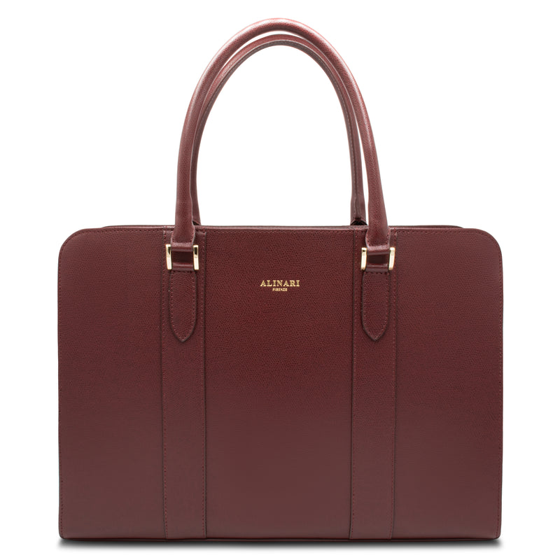 Alinari Tote Bag Burgundy