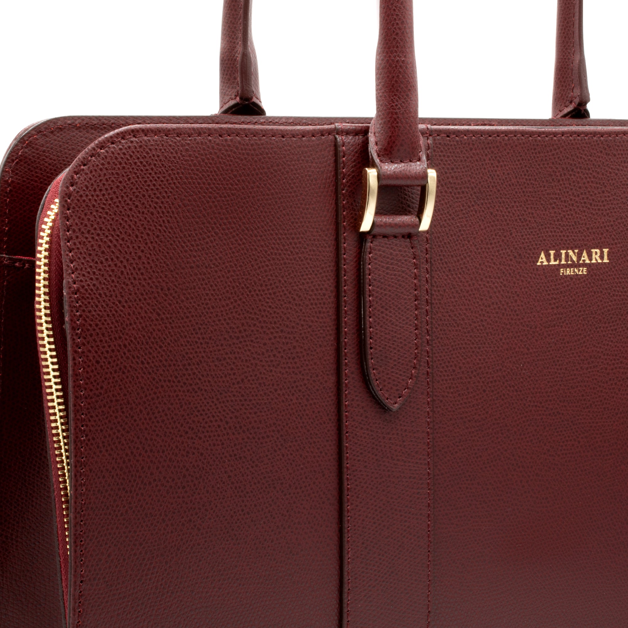 Alinari Tote Bag Burgundy