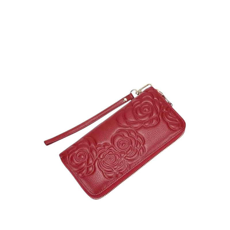 Elegant Leather Wallet - Alinari Firenze