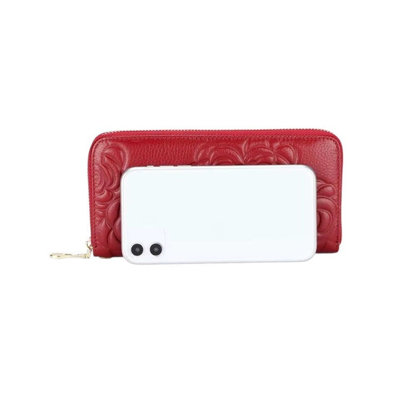 Elegant Leather Wallet - Alinari Firenze