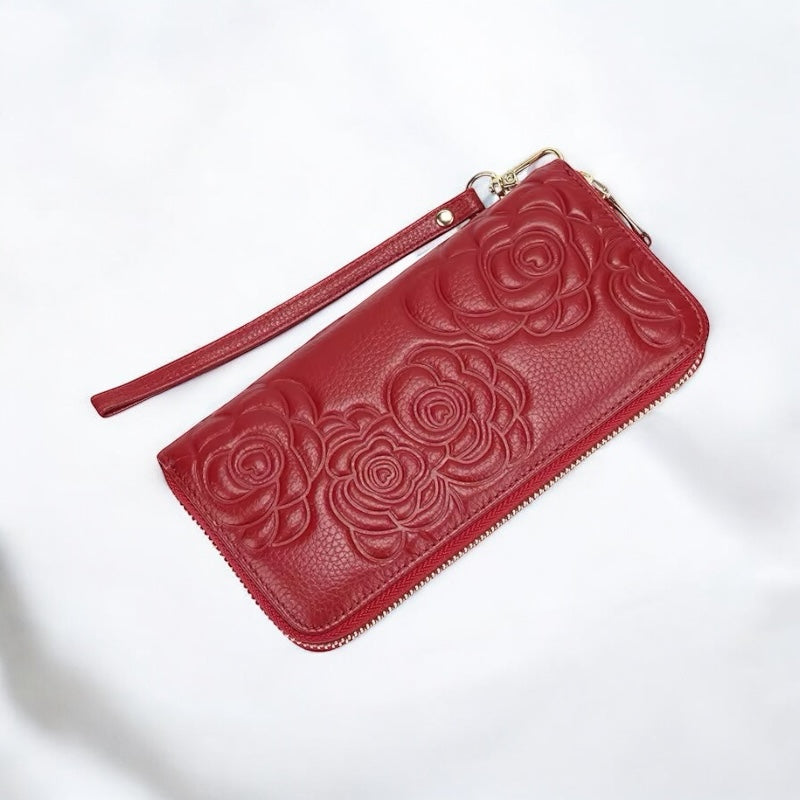 Elegant Leather Wallet - Alinari Firenze