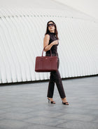 Alinari Tote Bag Burgundy