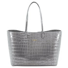 Maxime Croco Tote Grey - Alinari Firenze