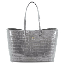 Maxime Croco Tote Grey - Alinari Firenze