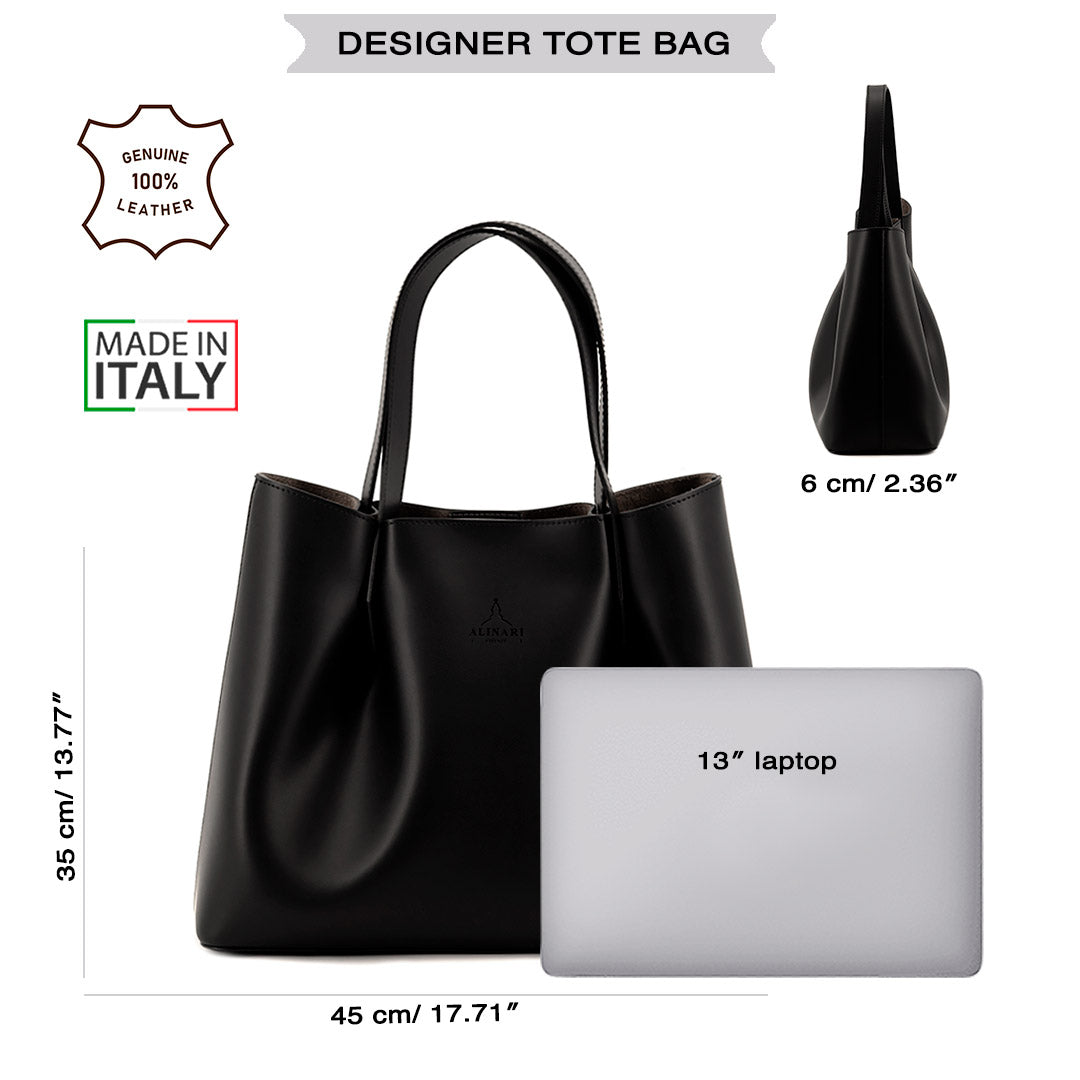 Viviene Tote Black