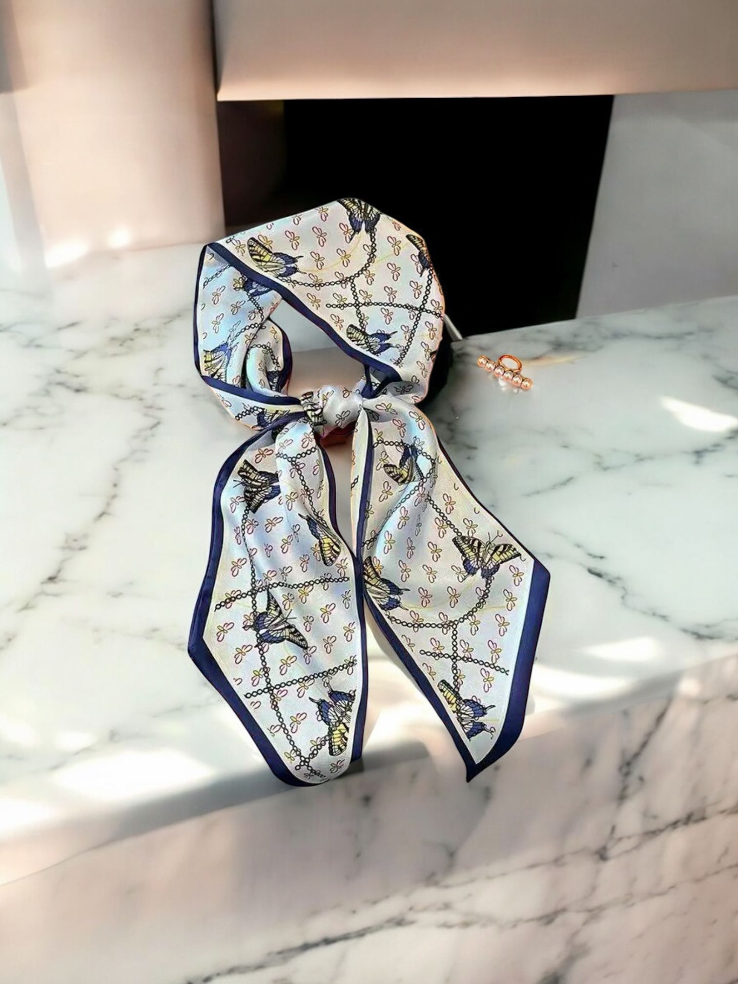 Silk Scarf Notte