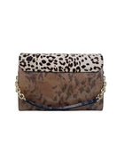 Leopard Print Shoulder Bag | Printed Shoulder Bag | Alinari Firenze