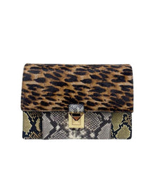 Leopard Print Shoulder Bag | Printed Shoulder Bag | Alinari Firenze