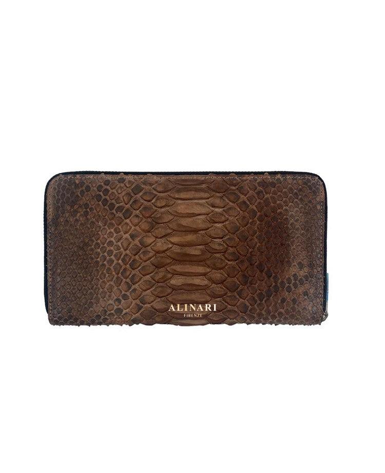 La Spezia Wallet Brown - Alinari Firenze
